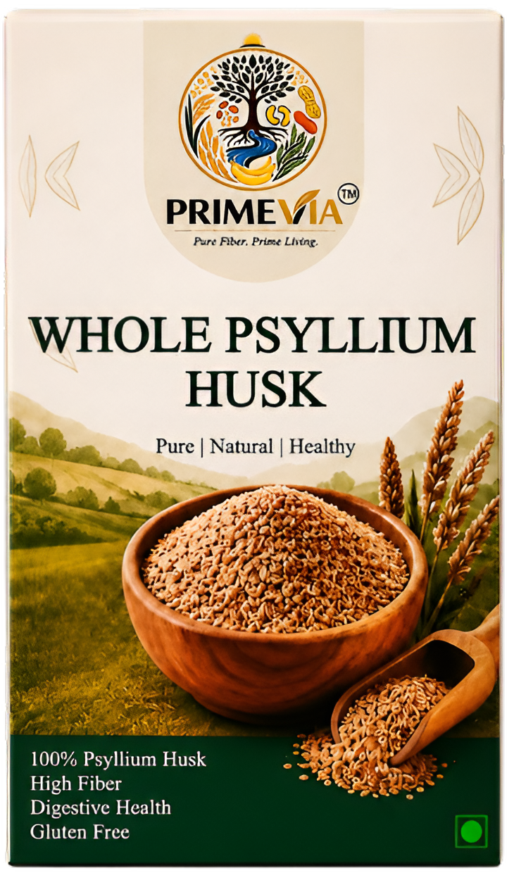 PRIMEVIA Whole Psyllium Husk – 100g